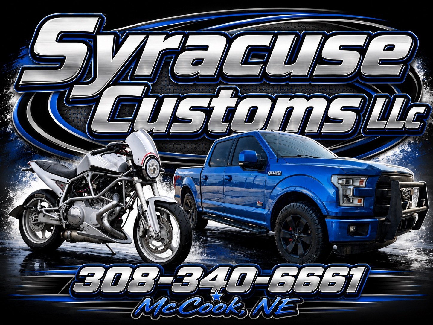 Syracuse Customs LLC — custom auto work, truck and motorcycle